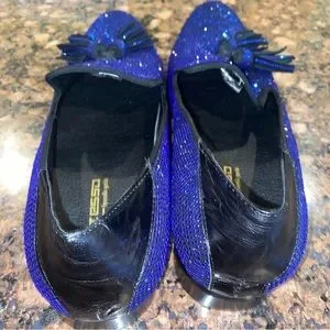 FIESSO | Shoes | Fiesso Mens Royal Blue Rhinestones  display picture 2